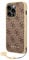 GUESS GUHCP14XGF4GBR Hardcase für iPhone 14 Pro Max 17.0 cm braun/braun 4G Charms Collection