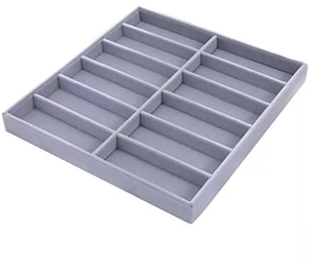 Vetrina Per Occhiali in Velluto 12 Grid Occhiali Da Sole Scatola Organizer Custodia Per Occhiali Custodia Per Occhiali Portaocchiali Organizer Per Occhiali Da Sole Custodia Per Occhiali Contenitore
