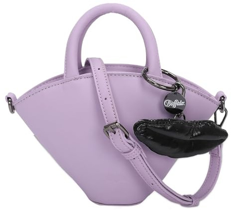 Buffalo Damen Sculpt Muse Lilac Handtasche
