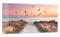 DEQORI Küchenrückwand Glas | Motiv Strandaufgang zur Ostsee | 100x50 cm | Bad- oder Herd-Rückwand | Herdblende Spritzschutz für Küche & Badezimmer | Moderne Deko für Fliesenspiegel
