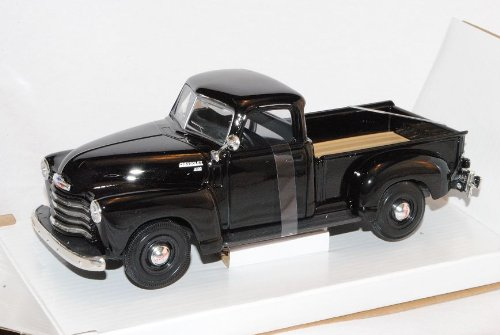 Generisch Chevrolet Chevy Pickup Pick-up Pritsche 3100 1950 Schwarz 1/24 Modellauto Modell Auto