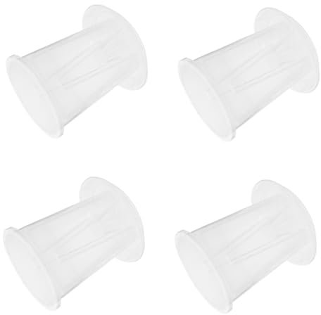 PAMINGONO 4sätze Durchsichtige Atmungsaktive Orchideentöpfe Aus Kunststoff Mit Drainagelöchern Und Untersetzern Transparente Netztöpfe Für Wurzelkontrolle Und Gesundes Wachstum Von Orchideen