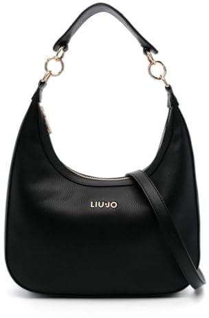 Borsa donna Liu-jo a mano/spalla ECS M Hobo Jorah ecopelle black B25LJ32 AF4260 E0037 Media