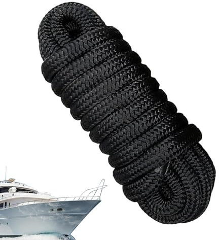 Tktouci Festmacherleinen | Nylonseil 16 mm x 4,57 m Hochbelastbar | Festmacherleinen Für Boote - Für Verankern, Yachten, Angeln, Kajaks, Anlegen Und Marine
