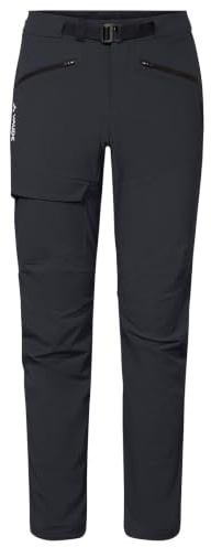 VAUDE Men's Croz Pants III, Technische, strapazierfähige Herren Softshellhose für Alpine Berg- und Hochtouren, windabweisend und atmungsaktiv