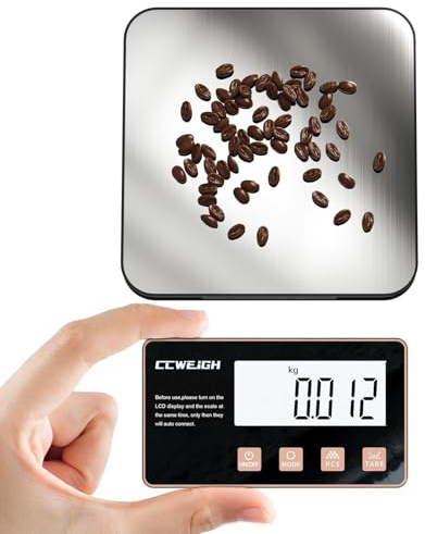 Digital Shipping Scale, 33lb Capacity (1g/0.1oz Precise) Mini Postal Scale for Packages and Letters, Compact Design with Overload Protection, Ideal for Online Retailers and Shipping at Home