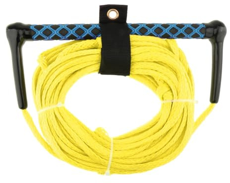 Wswqop Cuerda de Remolque Portátil para Deportes Acuáticos Cómodo Diseño Liviano Adecuada para Surf Y Esquí Acuático en Barcos