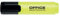 OFFICE PRODUCTS Textmarker 10er Pack - Gelb/Highlighter Textliner Die Ungiftige Tinte, Keilspitze Leuchtfarben Hohe Qualität/Strichstärke 2-5mm
