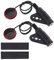 EMSea 2 Piezo-Mikrofon-Wandler mit Piezokontakt mit Kabel 1/4 weiblich, Klinkenstecker 12 Zoll (30,5 cm), selbstklebend, für Gitarre, Banjo, Ukulele, Violine, Mandoline, Cello, Harfen, Kalimba, 2