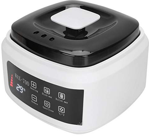 Niiyen Haarentfernungs-Wachs-Heizgerät, 500 ml Wachs-Heizgerät Automatische Temperaturregelung Elektrisches Haarentfernungs-Wachs-Schmelzgerät, Elektrisches Wachs-Heizgerät Heim-Wachsgerät(Mich)