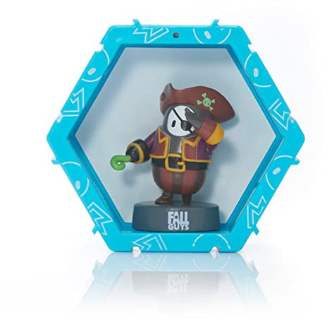 WOW! PODS Fall Guys: Ultimate Knockout - Ecto Pirate Light-up Bobble-Head Figure | Official Merchandise, Collectibles, Toys and Gifts | For Fall Guys Fans