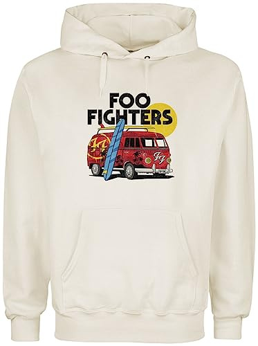 Foo Fighters Van Men Off Männer Kapuzenpullover beige L 80% Baumwolle, 20% Polyester Band-Merch, Bands