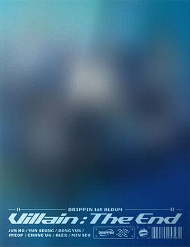 DRIPPIN VILLAIN:THE END 1st Album Ver. )+1ea Folded Poster(First Press Only!!) K-POP SEALED