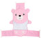 TOYANDONA Babybadekissen Baby Bad Unterstützung Sitz Netto Badewanne Sling Dusche Mesh Bade Cradle Ringe für Wanne Einstellbar Komfortable Nicht- Slip Bath Sitz Für Infant Rosa Mesh-Bad