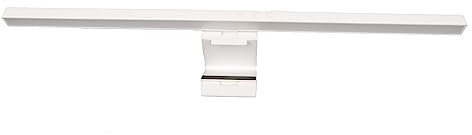 Sxhlseller Monitor Light Bar Facile da Installare, Illuminazione Extra per Computer per la Cura degli Occhi, Barra della Lampada Dimmerabile Touch Control Design Regolabile, Monitor dello (Bianco)