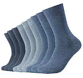 Camano Unisex Socken 9er Pack 39/42 denim melange