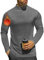 Ekouaer Thermounterhemd Herren Langarm Funktionsunterwäsche Winter Casual Langarmshirt grau M