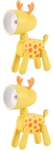 Mikikit 2St für Haustiere LED-Nachtlichtlampe Cartoon-Nachtlichter nachtlampe dekorative Nachtlichter Schlafzimmer Licht Lampe Mini Laterne Nachttischlampe