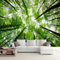 Arsey Wandteppich Wald Sky Wandbehang Natur Landschaft Wandteppiche Aesthetic Wandtücher Wanddecke Wandbespannung Wandtuch xxl Deko Wohnzimmer, Grün, 200x150cm