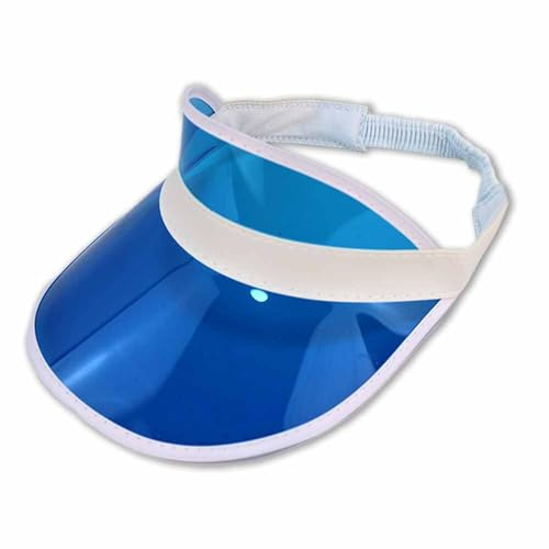 BEMIRO Sonnenvisier blau 90er Sunvisor - ca. 30 cm