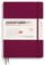 LEUCHTTURM1917 370708 Monatsplaner & Notizbuch Composition (B5) 2025, 16 Monate, Softcover, Port Red, Englisch