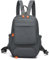 Vmokki Schulterrucksack 2 in 1 Daypack Sling Bag Klein, Anti Diebstahl, Wasserdicht Brusttasche Schultertasche Unisex für Reisen Sport Outdoor Fahrrad (Grau)