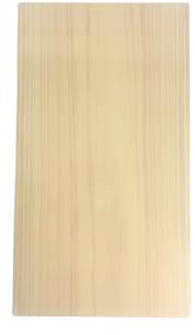Kitchen Natural Hinoki Zypresse, 2,5 cm dickes, wendbares Schneidebrett, handgefertigt, ein solides Serviertablett, Platte, Charcuterie, hergestellt in Korea (36,1 x 20,3 cm, klein)