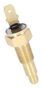 Partuto Car Radiator Fan Thermo Switch 1/8 NPT 200 Degree on 185 Degree Off Replacement