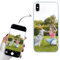Yoedge Personalised Phone Case for iPhone XS Max 6.5, Personalised Image Photo Custom Design Flexible Soft TPU Silicone Rubber Shockproof Bumper Cover for Girls Women for iPhone XS Max, Blue