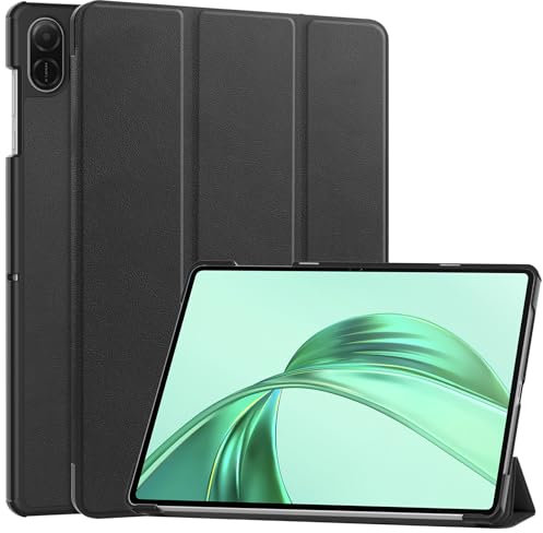 XunyLyee Case for HONOR Pad X8a 11 Inch Tablet Cover (2024), Stand Function PU Leather Protective Case - Black