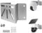cammount Exterior Wall Corner Mount for eufy solocam s340 Solar PTZ Camera, Stainless Steel Bracket Holder for Security Cameras, Rust Resistance for Long Lasting Outdoor Installing