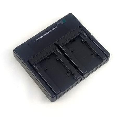 USB LED Dual Battery Charger for EN-EL10, Li40B, Li42B, NP-45, K7006, CNP-80, MH-63, Fits S200, S203, S210, S220, S230, S3000, S4000, S500, S510, S5100, S520, S570