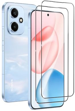 Afikyutu Protector de Pantalla para Honor 400 5G, 2 Piezas Cristal Templado, Fácil de Instalar, Anti-Arañazos, 9H Dureza Vidrio Templado