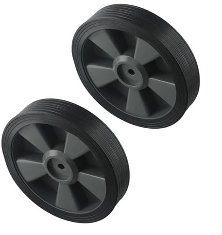 FACULX Confezione da 2 ruote di ricambio per grill, ruote girevoli per barbecue da 19 cm, resistenti per griglie a gas Charbroil, accessori da cucina all'aperto