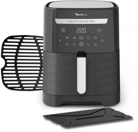 Moulinex Easy Fry & Grill XXL, Freidora de aire, Capacidad 6,5 L, 8 Programas Automáticos EZ801810ES