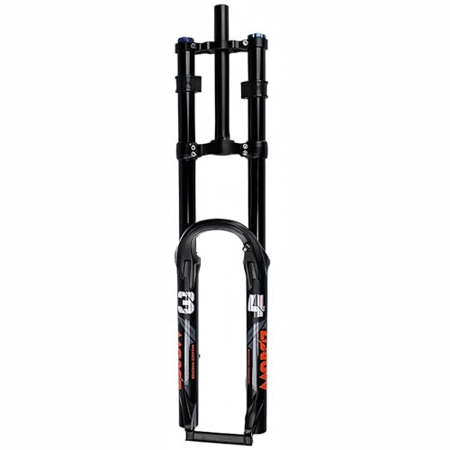 DH Downhill Mountainbike-Federgabel 26 27,5 Zoll Federweg 160/180/200 Mm MTB-Luftgabel Rückpralleinstellung Doppelschulter-Fahrrad-Vorderradgabel Steckachse 9 X 100 Mm