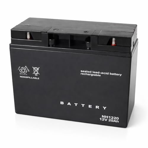 Gel Batterie 12V 20Ah wartungsfrei für Alko, Castel Garden, Honda, Viking, Sabo, Solo – Rasentraktor Akku auslaufsicher, langlebig, hohe Startleistung