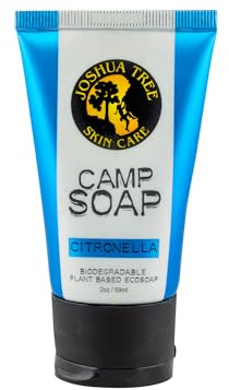 JOSHUA TREE Skin Care Biodegradable Citronella Camp Soap, 2 OZ Plant Based Ecosoap