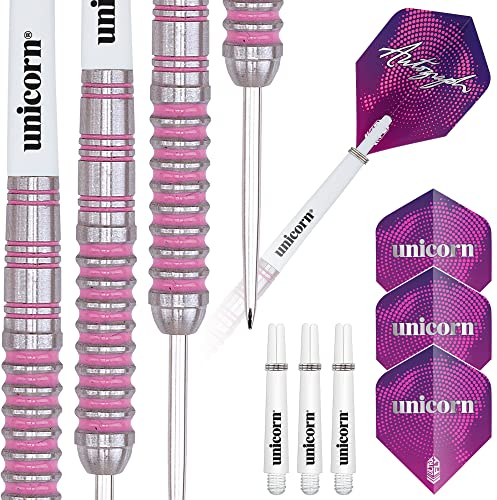 Unicorn Autograph Steel Dart, 80% Tungsten, 28g