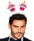 NET TOYS Cupcake Haarreifen Happy Birthday Kopfschmuck Haarreif Geburtstag Kuchen Haarschmuck