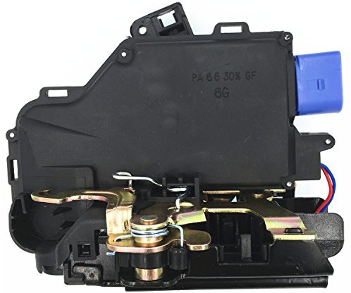 HZTWFC Frente derecho actuador de bloqueo de la puerta mecanismo central 9 pines 3D1837016A 3D1837016AC 3D1837016AP Para VW Caddy GOLF V JETTA TOUAREG TOURAN Para Seat Altea Toledo Para Skoda Octavia