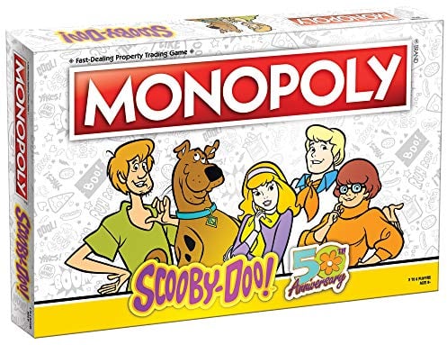 USAopoly Monopoly Scooby-DOO! 50. Anniversary Collector's Edition Brettspiel für 2 Spieler ab 6 Jahren