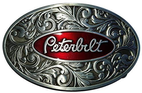 Shirtmatic USA Truck Pickup LKW Van SUV Buckle Cowboy Trucker 3D Gürtelschnallen (Peterbilt ornament)