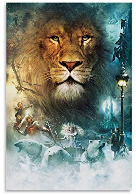 DHSJ The Art of Narnia Poster, dekoratives Gemälde, Leinwand, Wandkunst, Wohnzimmer, Poster, Schlafzimmer, Malerei, 20 x 30 cm