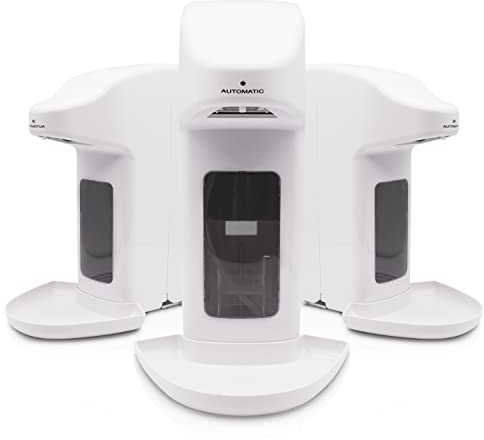 Hygiene365 Automatic Touchless Disinfectant Dispenser (500 ml, White)