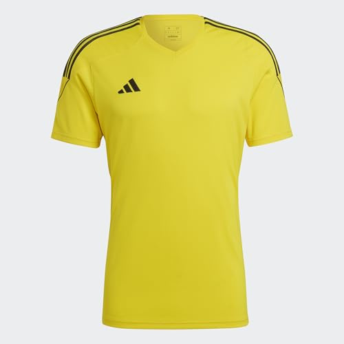 adidas HR4609 TIRO 23 JSY T-shirt Men's team yellow/black L