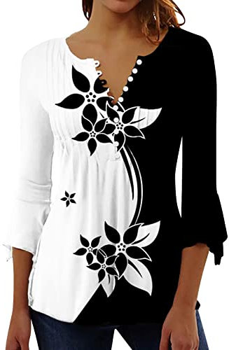 STRY Camicia Elegante per Cerimonia Donna,Maglie Intime,Blusa Rosa Cipria,Top Blu Elegante,Canotta Bianca Donna,Camicia Organza,Camicia con Frange,Camicia Nera Elegante,Camicia Maniche Corte Donna