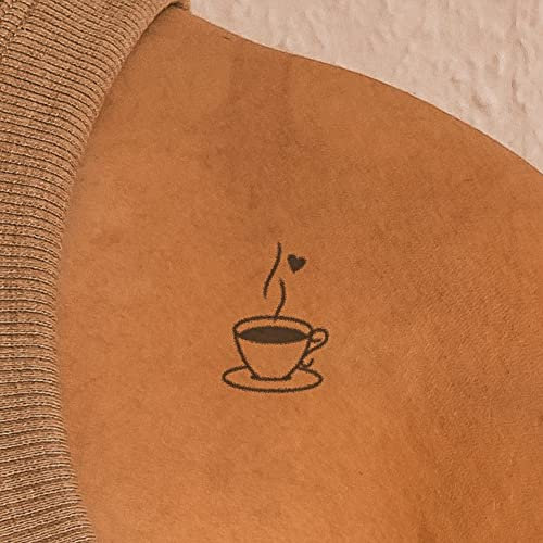 Inkster® Kaffeetasse mit Herz Tattoo | Temporäres Tattoo mit EU-Kosmetikzertifizierung | wasserfest + vegan | revolutionäres 2-Wochen-Tattoo | Fake Tattoos und Klebetattoos für Erwachsene