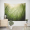 EHOMERY Dekotücher Wandbehang Wanddekor Bilder Gras Wandteppich Klein Waschbar Wandschmuck Deko Wohnzimmer Schlafzimmer Wandbehang Dekoration 300x250cm