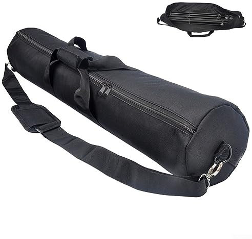 URPIZY Bolsa de transporte para trípode con correas de hombro y asas, bolsa de nailon resistente para soportes de luces, equipo fotográfico, trípodes, monopié, como lo muestra la imagen, 80 cm,